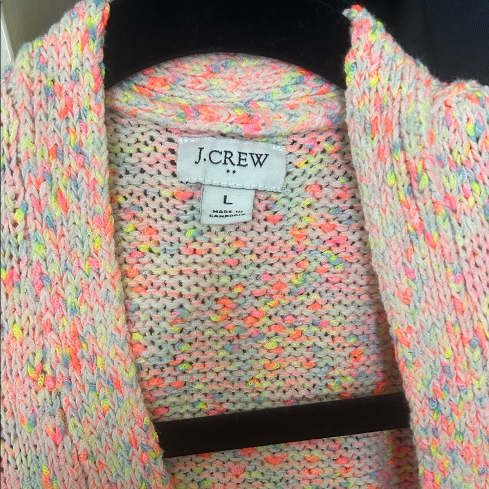 J. Crew Pastel Knit Women's cardigan - Picture 2 of 2